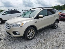 Salvage cars for sale at Wayland, MI auction: 2018 Ford Escape SEL