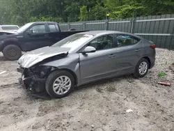 Salvage cars for sale from Copart Candia, NH: 2018 Hyundai Elantra SE