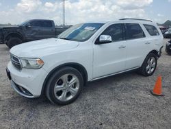 Salvage cars for sale at Houston, TX auction: 2014 Dodge Durango SXT