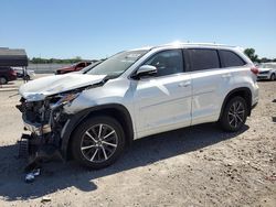 Salvage cars for sale at Kansas City, KS auction: 2018 Toyota Highlander SE