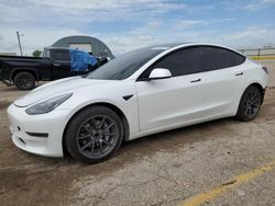 Vehiculos salvage en venta de Copart Wichita, KS: 2021 Tesla Model 3