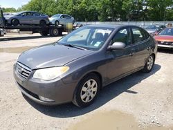 Salvage cars for sale at North Billerica, MA auction: 2007 Hyundai Elantra GLS