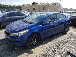 Salvage cars for sale at Ellenwood, GA auction: 2018 KIA Forte LX
