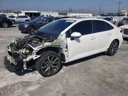 Toyota salvage cars for sale: 2021 Toyota Corolla XSE