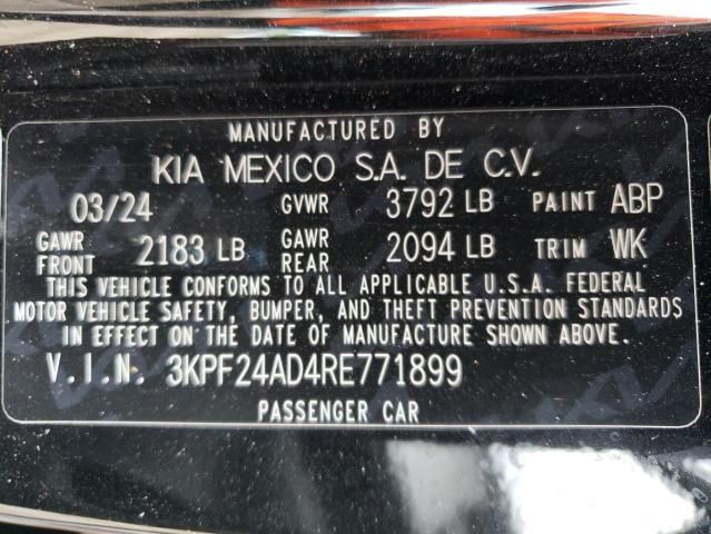 2024 KIA Forte LX