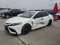 Salvage cars for sale at Grand Prairie, TX auction: 2022 Toyota Camry SE