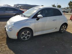 Salvage cars for sale at San Diego, CA auction: 2014 Fiat 500 Electric