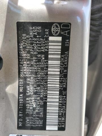 2009 Toyota Corolla Base