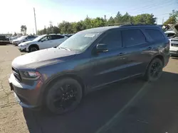 Salvage cars for sale at Denver, CO auction: 2017 Dodge Durango R/T