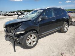 Salvage cars for sale at West Palm Beach, FL auction: 2015 Nissan Rogue Select S