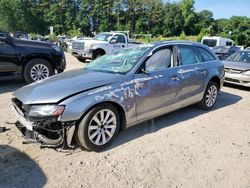 Salvage cars for sale at North Billerica, MA auction: 2010 Audi A4 Premium Plus