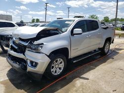 Salvage cars for sale from Copart Chicago Heights, IL: 2018 Chevrolet Colorado LT