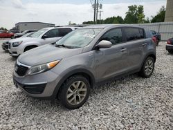 KIA Sportage lx salvage cars for sale: 2015 KIA Sportage LX