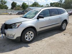 Chevrolet salvage cars for sale: 2017 Chevrolet Traverse LS