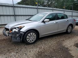 Salvage cars for sale at Austell, GA auction: 2012 Honda Accord LX