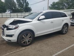 Salvage cars for sale at Moraine, OH auction: 2015 Audi Q7 Premium Plus