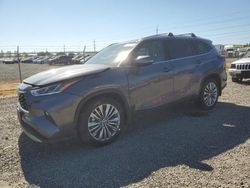 Toyota Highlander Platinum salvage cars for sale: 2020 Toyota Highlander Platinum