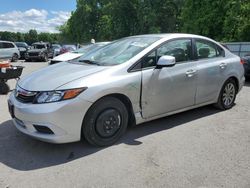 Salvage cars for sale at Glassboro, NJ auction: 2012 Honda Civic EX