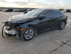 Salvage cars for sale at Grand Prairie, TX auction: 2016 Honda Civic LX