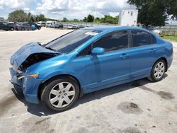 Vehiculos salvage en venta de Copart Orlando, FL: 2008 Honda Civic LX