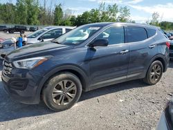 Salvage cars for sale from Copart Leroy, NY: 2015 Hyundai Santa FE Sport