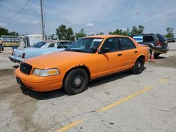 Salvage cars for sale at Pekin, IL auction: 2009 Ford Crown Victoria Police Interceptor