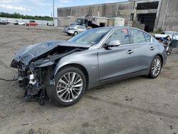 2018 Infiniti Q50 Luxe en venta en Fredericksburg, VA