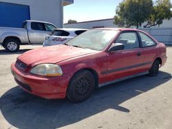 Salvage cars for sale at Hayward, CA auction: 1996 Honda Civic DX