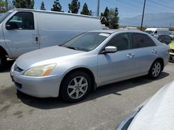 Salvage cars for sale from Copart Rancho Cucamonga, CA: 2004 Honda Accord EX