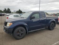 Salvage cars for sale from Copart Moraine, OH: 2006 Nissan Frontier King Cab LE