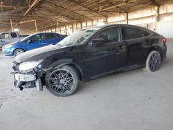 Carros salvage sin ofertas aún a la venta en subasta: 2018 Honda Civic LX