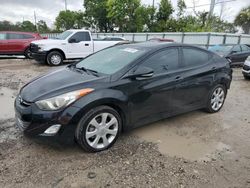 Salvage cars for sale at Riverview, FL auction: 2013 Hyundai Elantra GLS