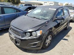 Salvage cars for sale at Martinez, CA auction: 2013 Chevrolet Sonic LT