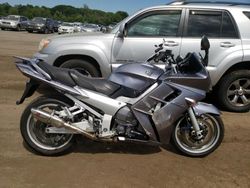 Salvage motorcycles for sale at New Britain, CT auction: 2004 Yamaha FJR1300