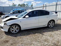 Salvage cars for sale at Nisku, AB auction: 2007 Mazda 3 S