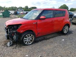 Salvage cars for sale at Hillsborough, NJ auction: 2017 KIA Soul +