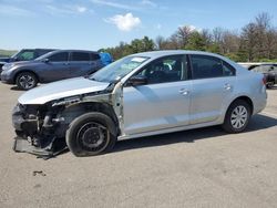 Salvage cars for sale at Brookhaven, NY auction: 2014 Volkswagen Jetta Base