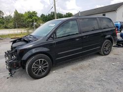 Salvage cars for sale at York Haven, PA auction: 2017 Dodge Grand Caravan GT