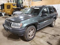 Salvage cars for sale at Anchorage, AK auction: 2003 Jeep Grand Cherokee Laredo
