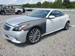 Salvage cars for sale at Memphis, TN auction: 2011 Infiniti G37 Base