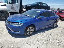 Salvage cars for sale at Cahokia Heights, IL auction: 2015 Chrysler 200 Limited