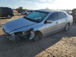 Salvage cars for sale at Houston, TX auction: 2007 Honda Accord EX