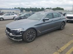 Salvage cars for sale from Copart Pennsburg, PA: 2018 BMW 530 XI