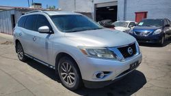 Nissan Pathfinder s salvage cars for sale: 2015 Nissan Pathfinder S