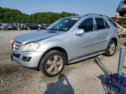 Salvage cars for sale at Windsor, NJ auction: 2010 Mercedes-Benz ML 350 4matic