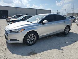 Salvage cars for sale at Haslet, TX auction: 2015 Ford Fusion S