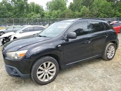 Salvage cars for sale from Copart Waldorf, MD: 2011 Mitsubishi Outlander Sport SE