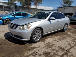 Salvage cars for sale at Albuquerque, NM auction: 2006 Infiniti M35 Base