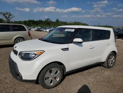 Salvage cars for sale at Des Moines, IA auction: 2015 KIA Soul