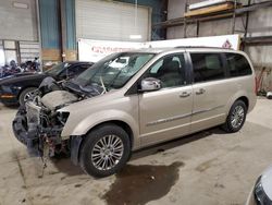 Salvage cars for sale at Eldridge, IA auction: 2013 Chrysler Town & Country Touring L